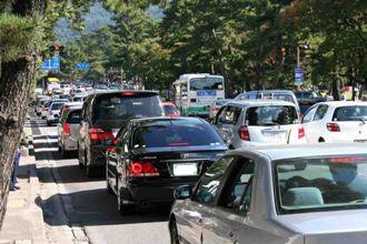 渋滞解消のための道路整備等
